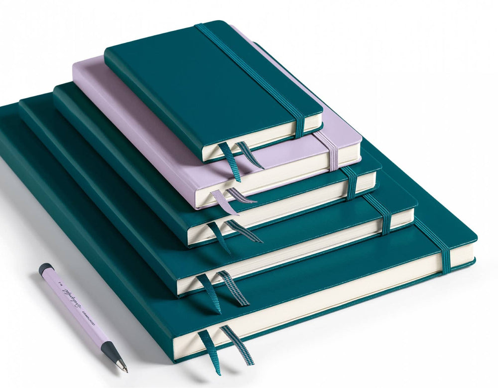 Notebooks - Paperback (B6+): Stone Blue / Softcover / Ruled