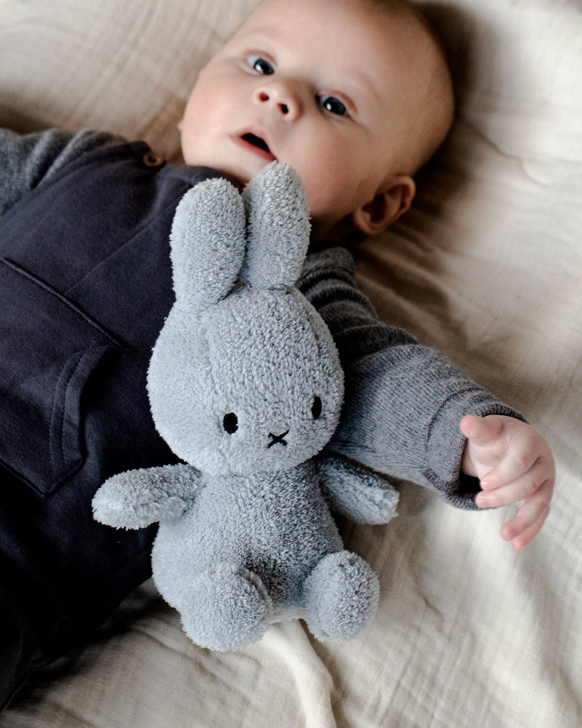 Bon Ton Toys Plush MIFFY Sitting Terry 9": Cream / 9"