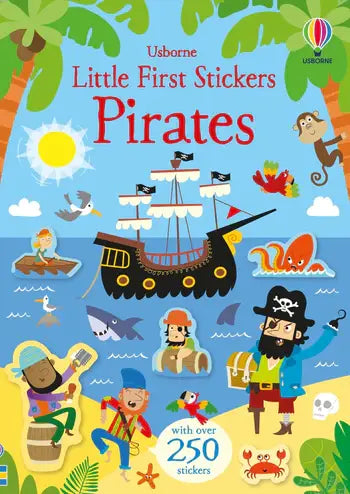 Little First Stickers Pirates : Usborne