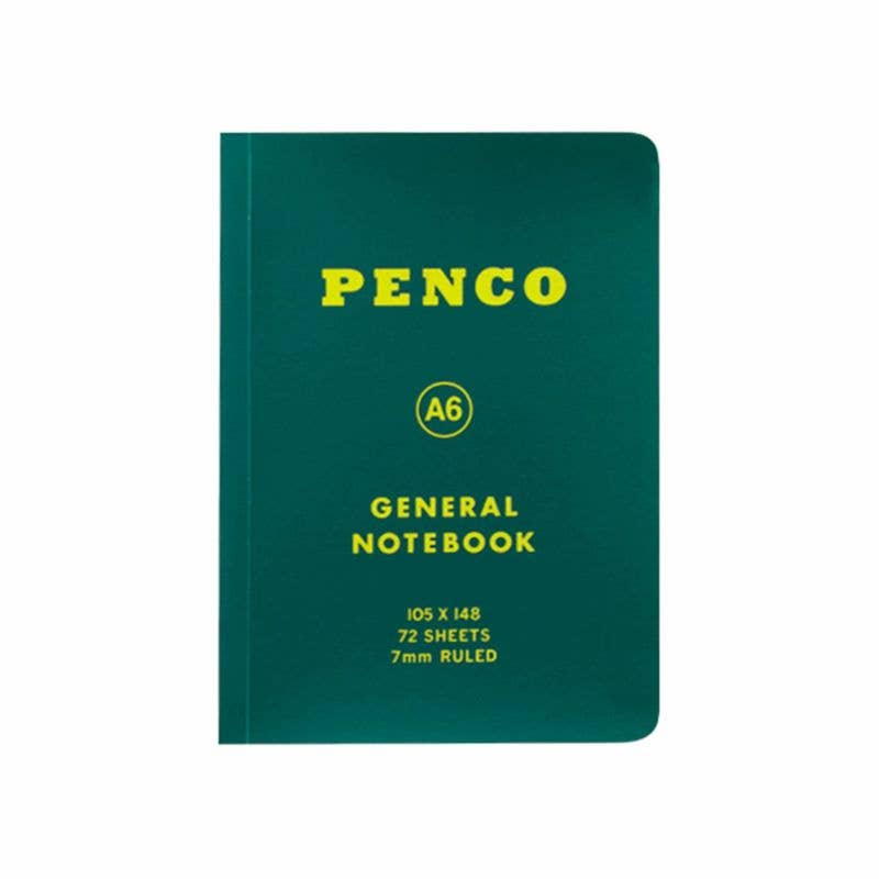 Soft PP Notebook Ruled / A6: White