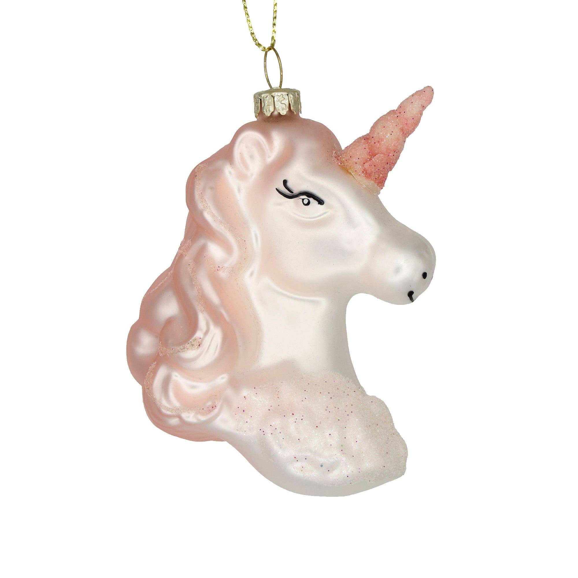 Christmas Ornaments Glass Animals Princess Horse 108 Styles