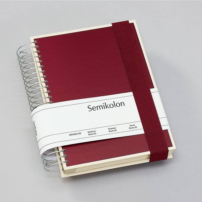 Heritage Line - Spiral Notebook Mucho: Fango / Medium