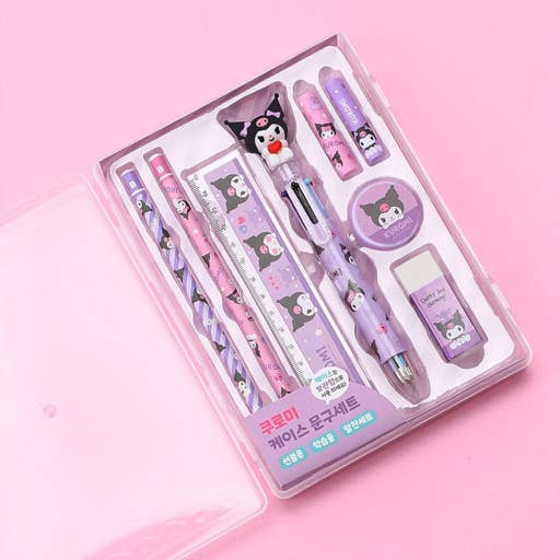 Sanrio Pencil, Pen School Office Stationery Case Set : Pochacco
