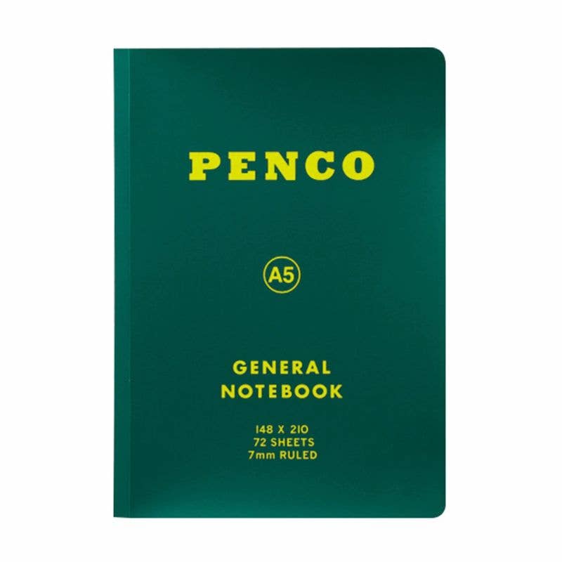 Soft PP Notebook Ruled / A5: Navy
