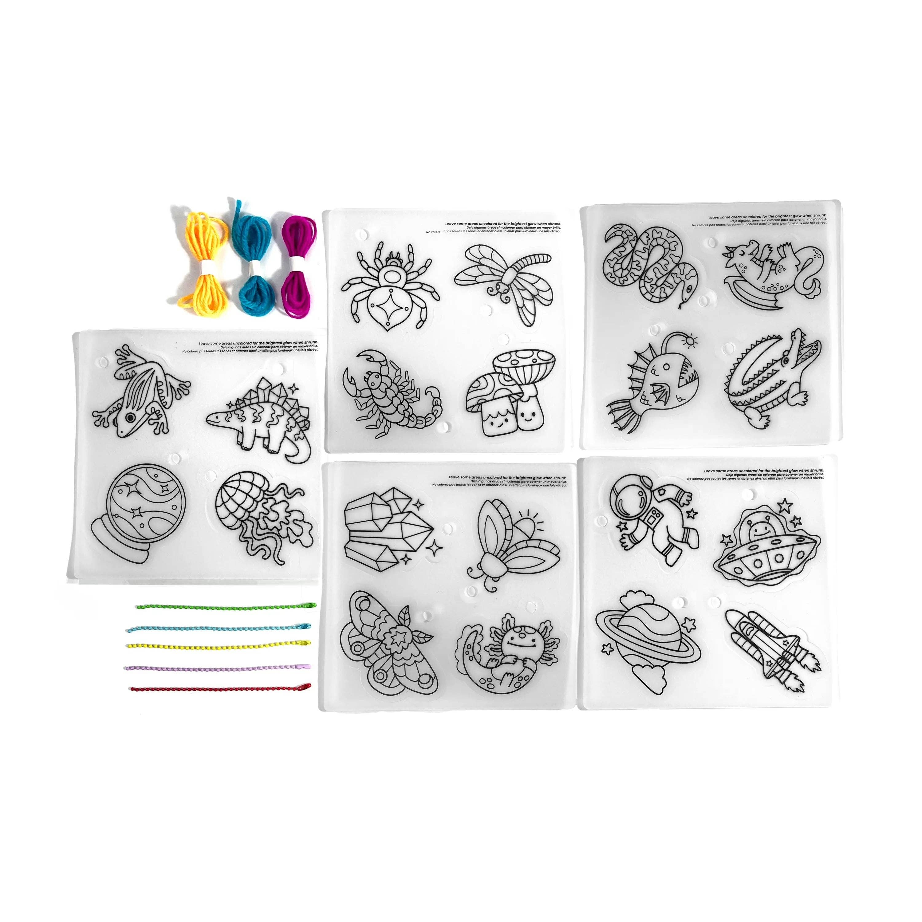Shrink-Its! DIY Shrink Art Kit - Glow Buddies