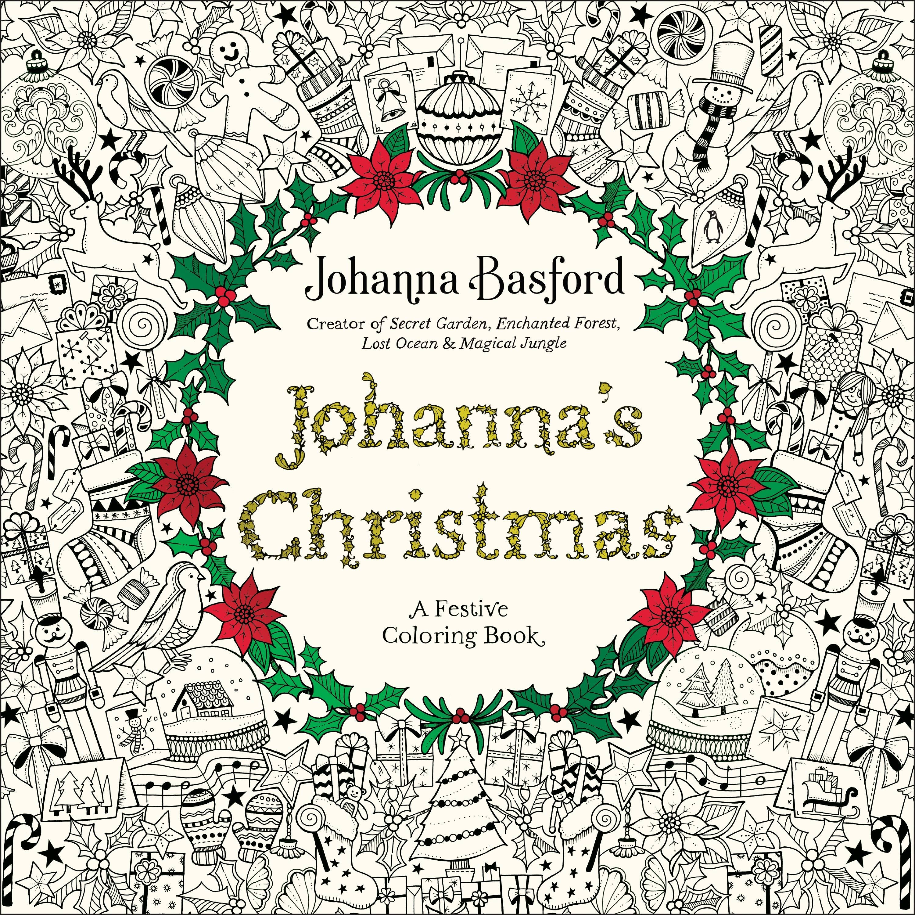 Johanna's Christmas
A Festive Coloring Book for Adults