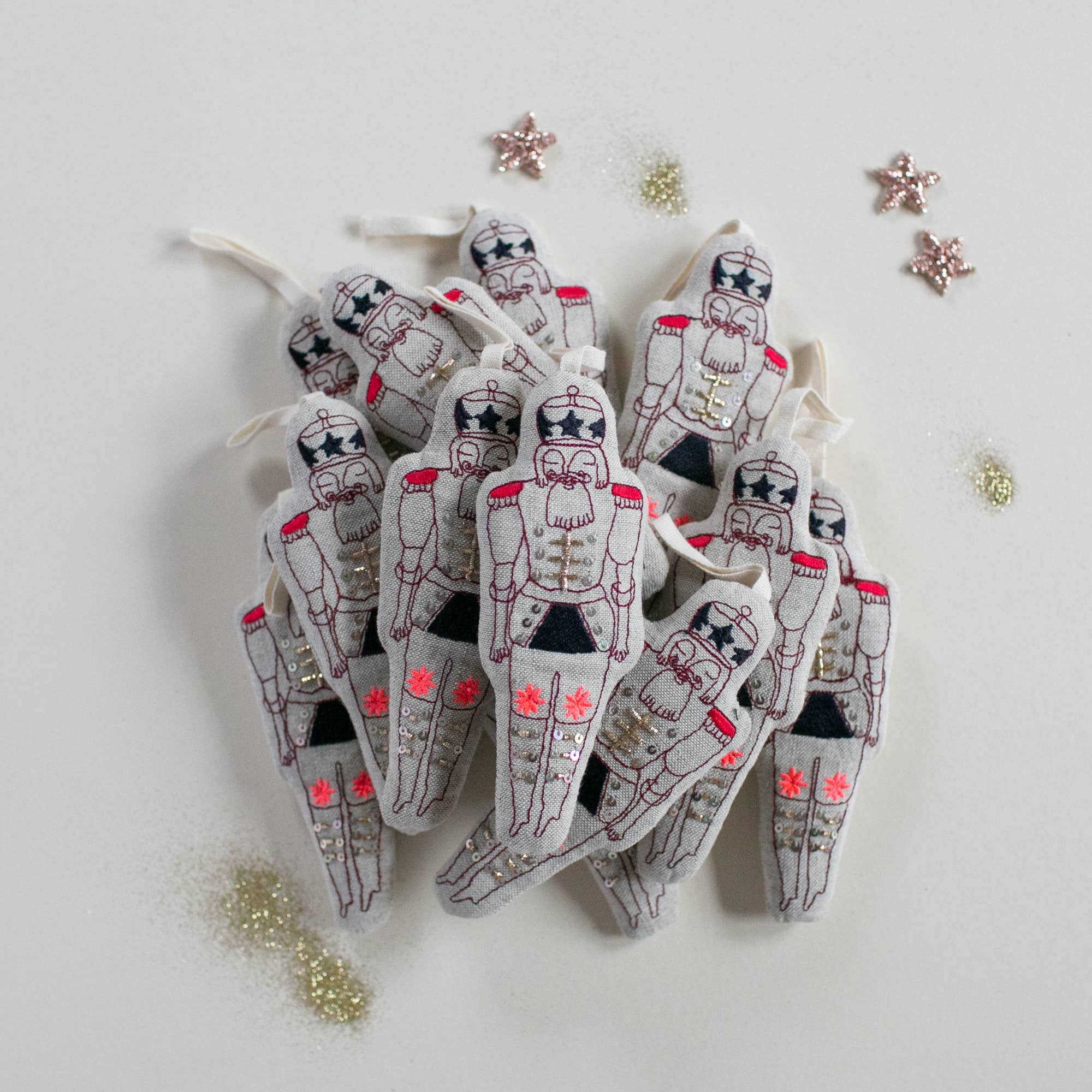 The Nutcracker, Cotton & Lavender filled Ornament, Token