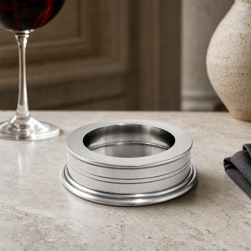 Classic Pewter Wine Coaster
