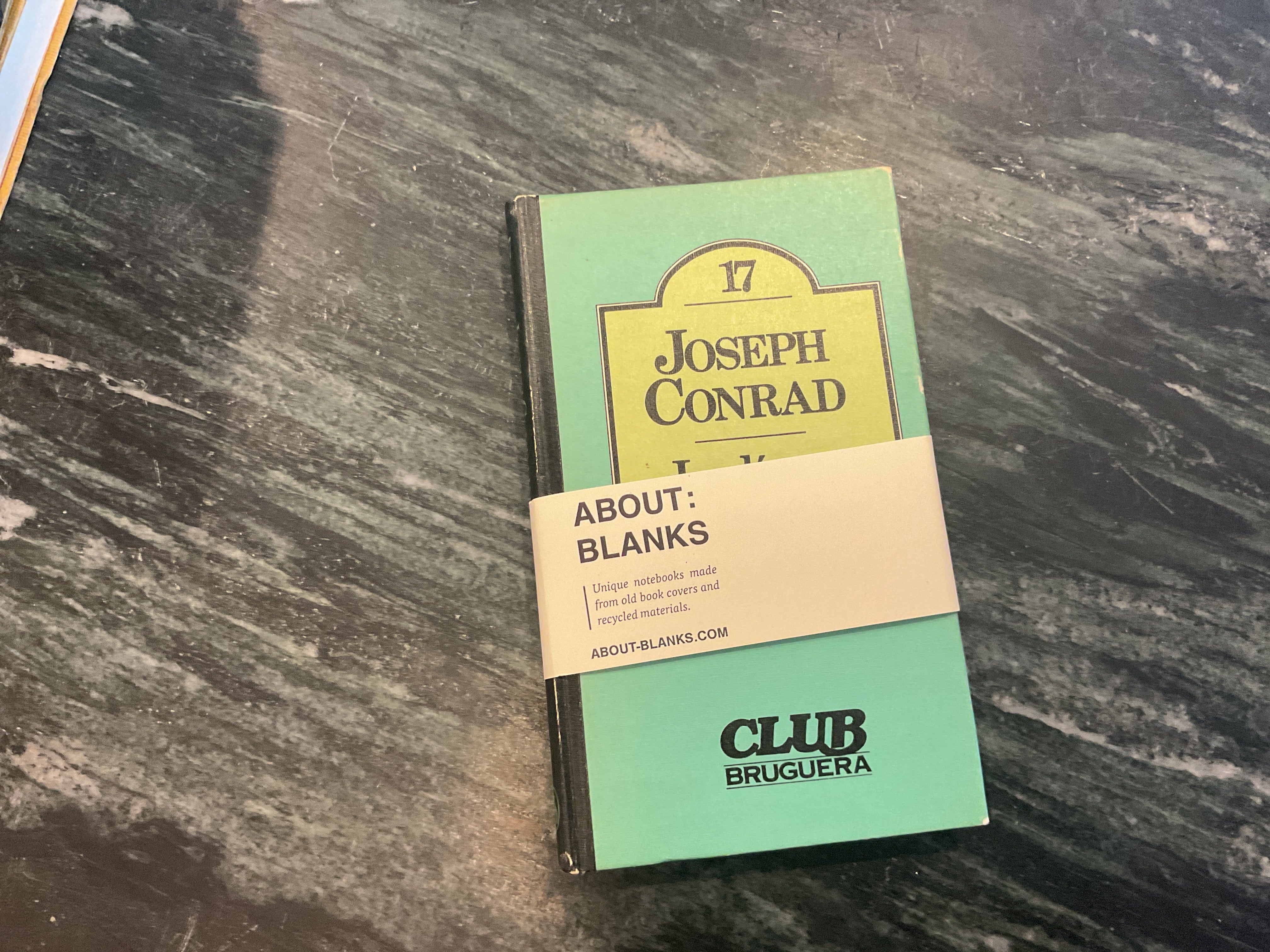 Vintage About Blanks Notebook: Joseph Conrad