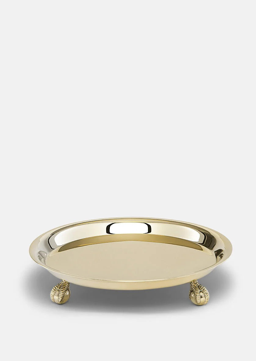 Skultuna Claw Tray - Brass