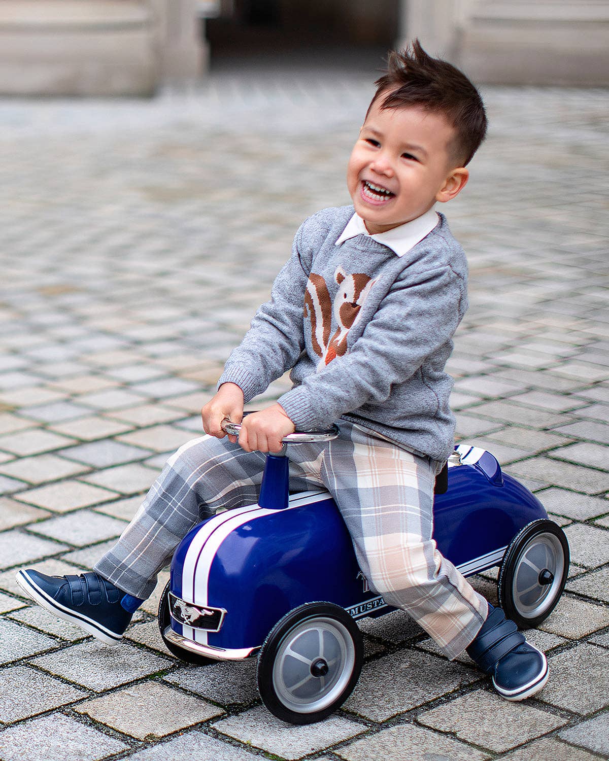 Ride-On FORD Mustang: Blue