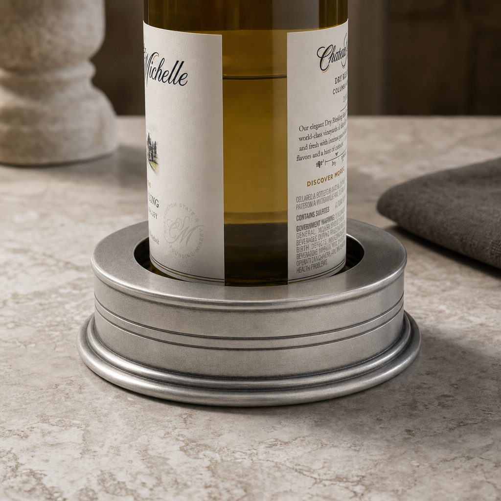 Classic Pewter Wine Coaster