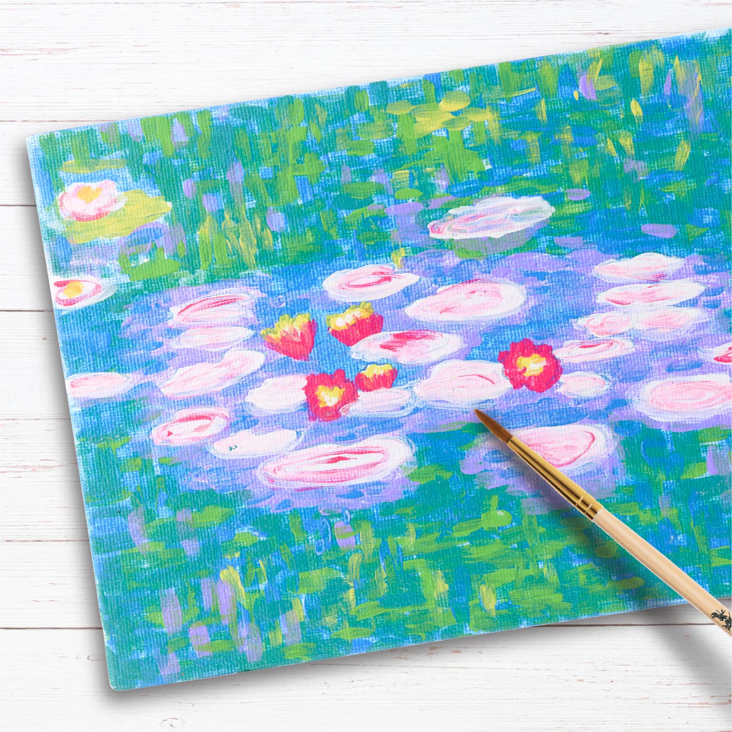 Paint by Number Museum Series – Water Lilies