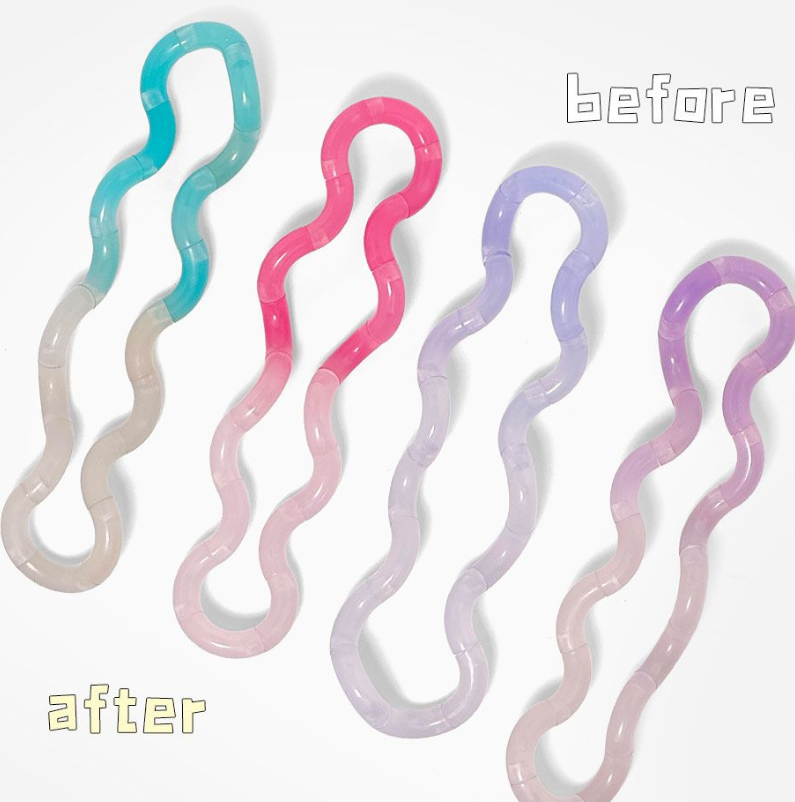 Wave Fidget Sensory Color Change Bend, Twist & Connect