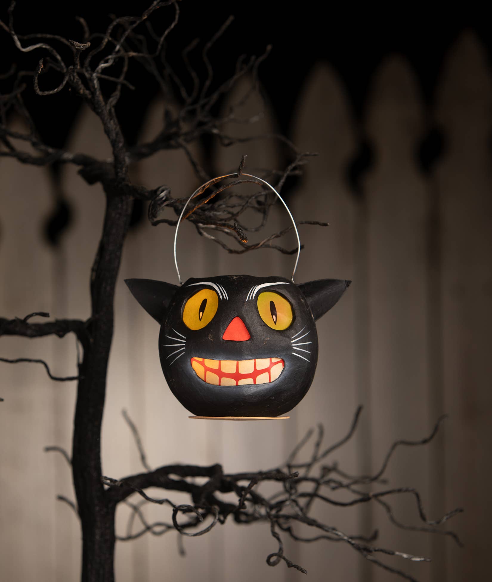 Vintage Cat Bucket Small