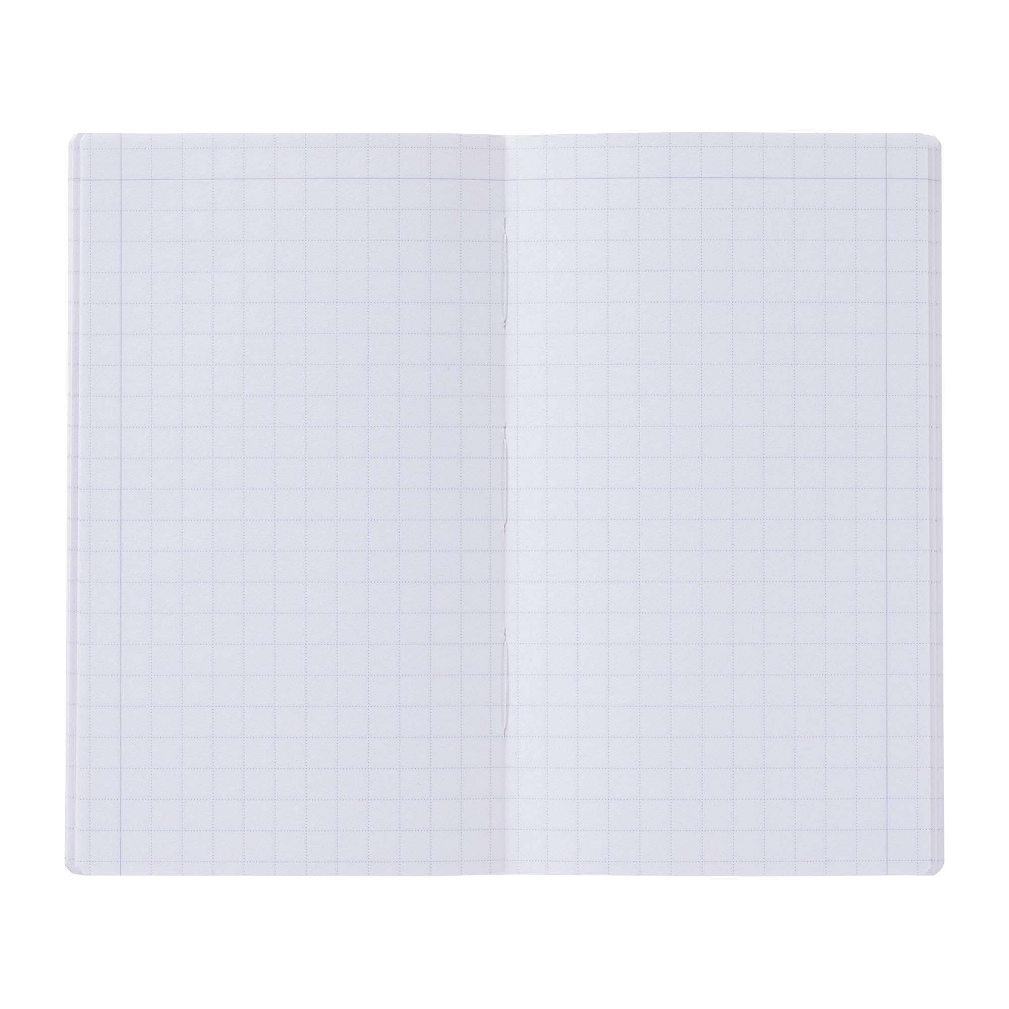 Grid Notebook B7 with Cover / EDiT: Royal Blue