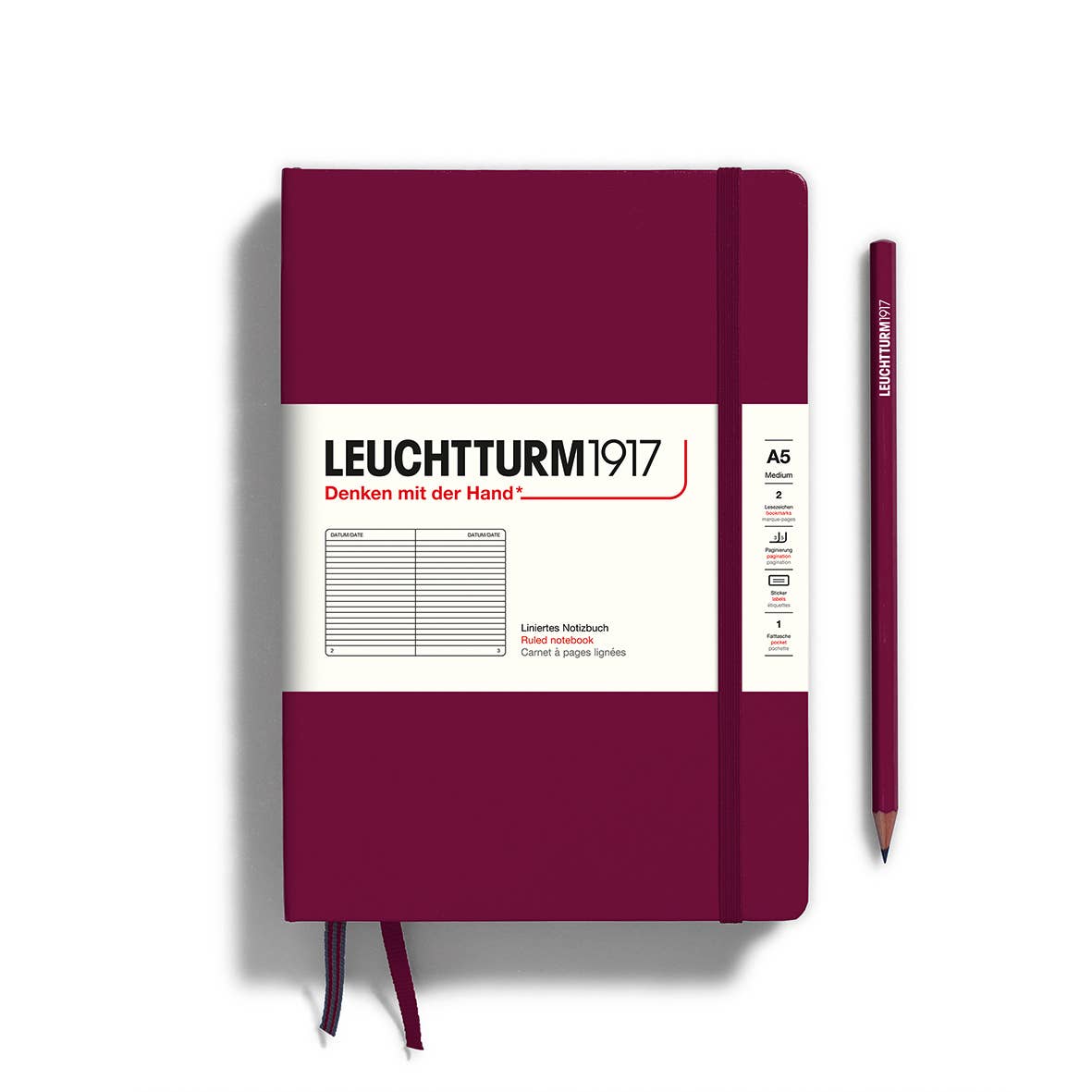 Notebooks - Medium (A5): Rising Sun / Hardcover / Plain