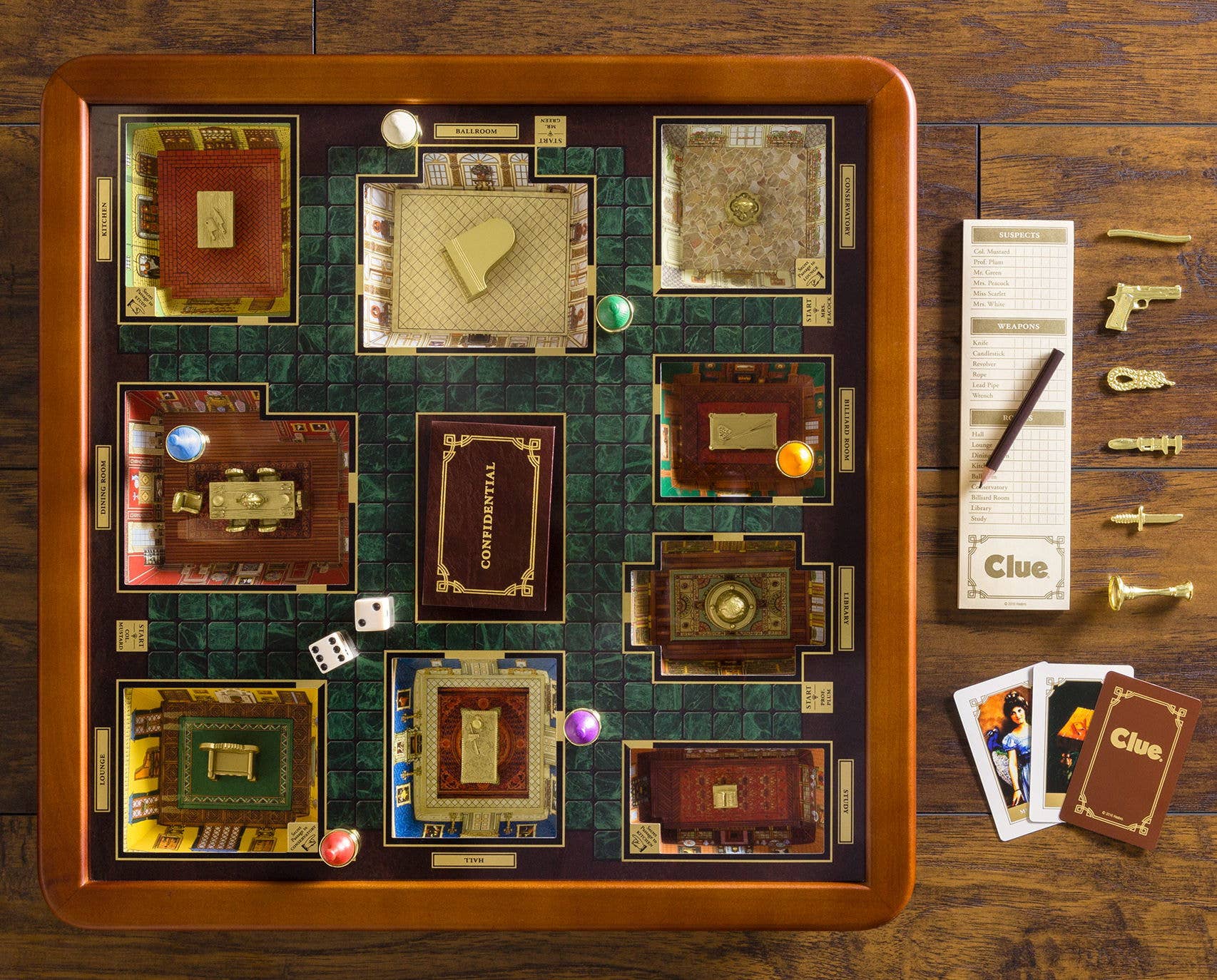 WS Game Company Clue Luxury Edition