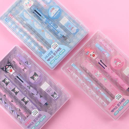 Sanrio Pencil, Pen School Office Stationery Case Set : Pochacco