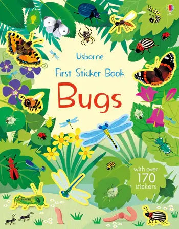 First Sticker Book Bugs : Usborne
