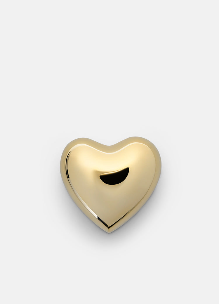 Skultuna Heart - Brass - Large