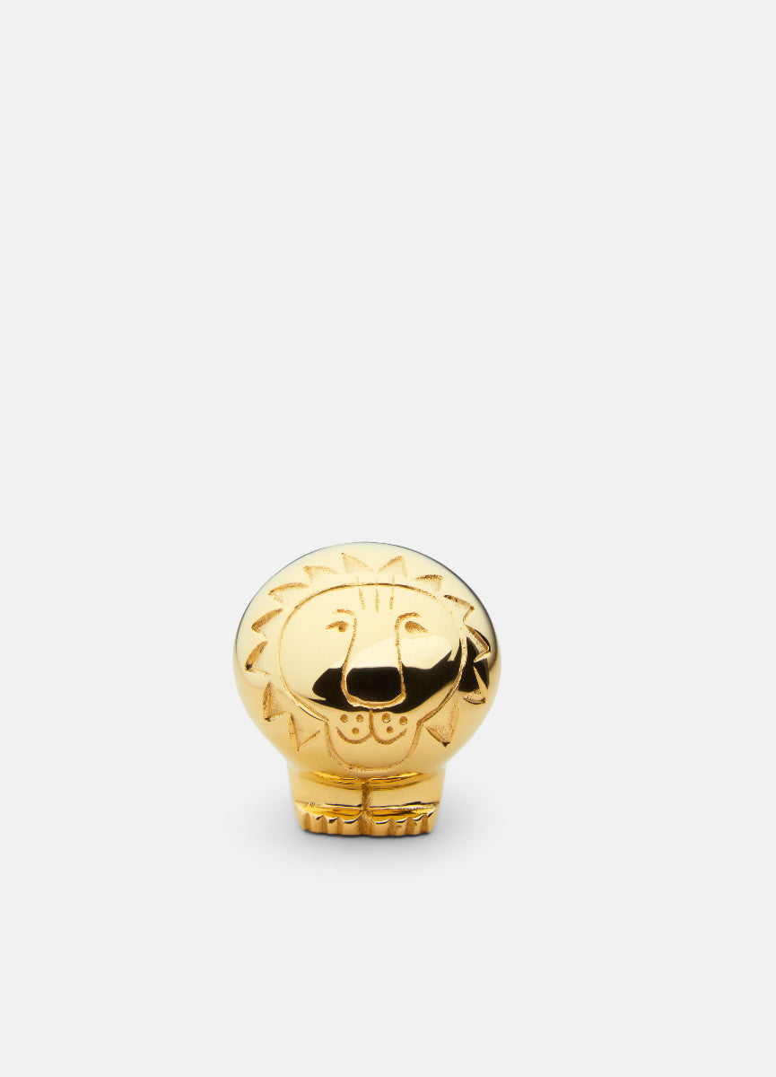 Skultuna x Lisa Larson - Sitting Lion - Brass