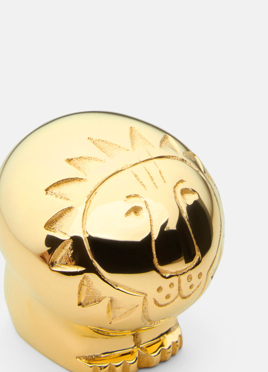 Skultuna x Lisa Larson - Sitting Lion - Brass