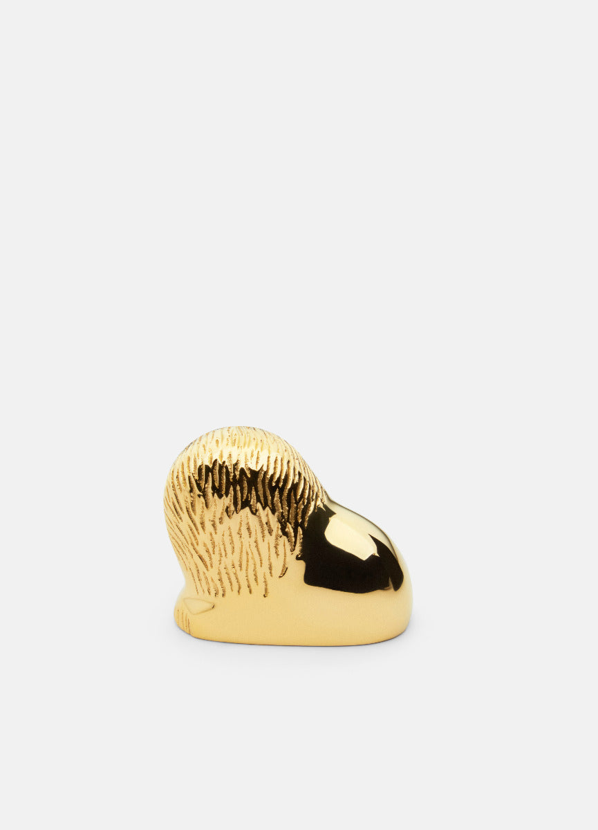 Skultuna x Lisa Larson - Resting Lion - Brass