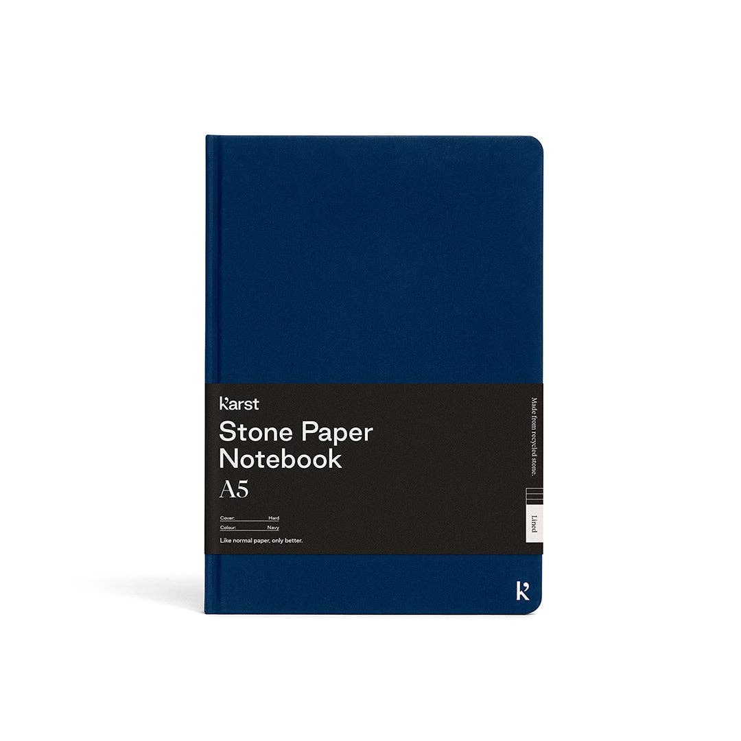 Karst - A5 Hardcover Notebook - Lined: Peony