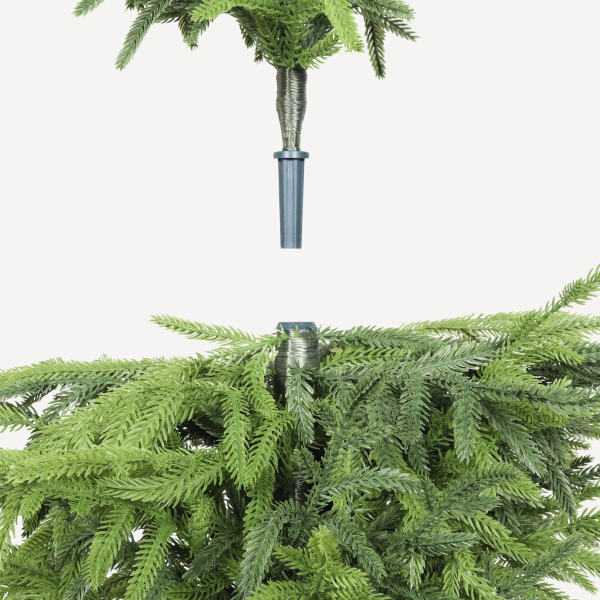 Artificial Pine Tree in Black Pot, 4- or 5-Foot, Single or Set of 2: 4' / 1pc/set