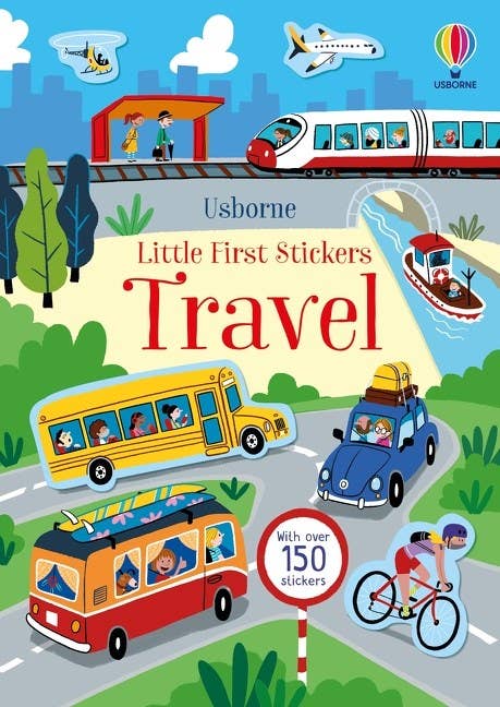 Little First Stickers Travel: Usborne