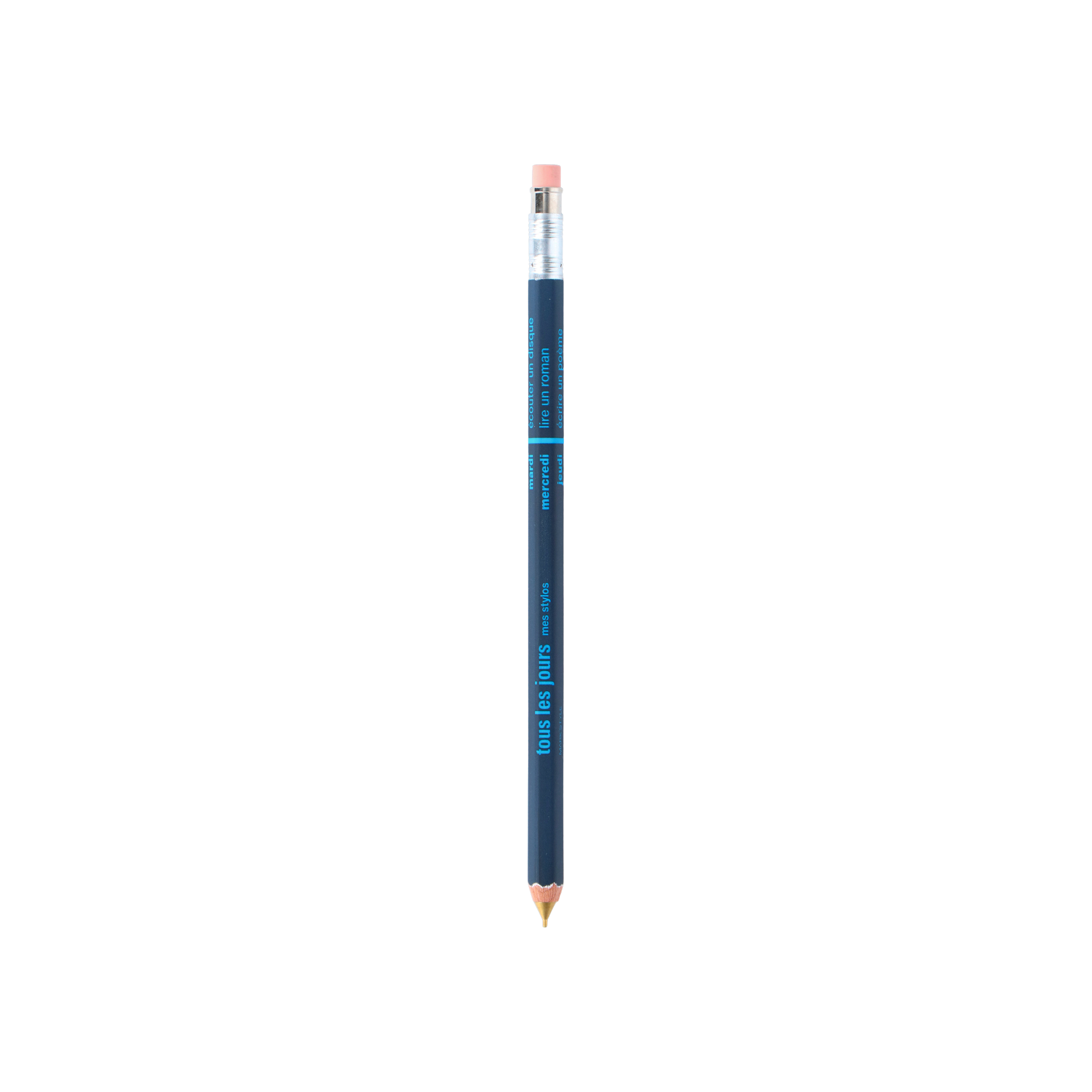 Mechanical Pencil with Eraser tous les jours / MARK'STYLE: Light Blue