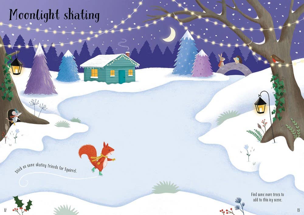 Sparkly Christmas Trees : Usborne