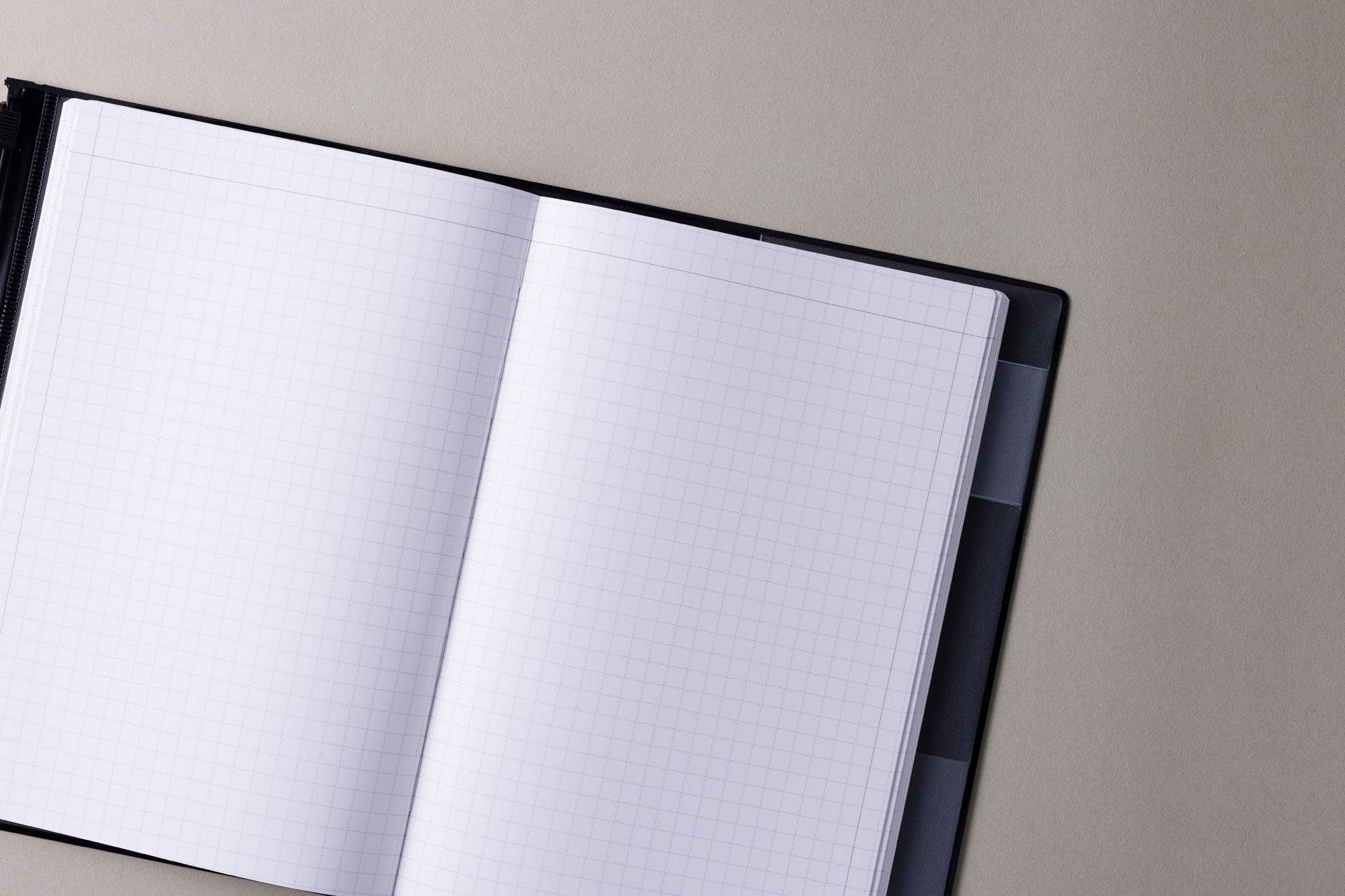 Grid Notebook B7 with Cover / EDiT: Royal Blue