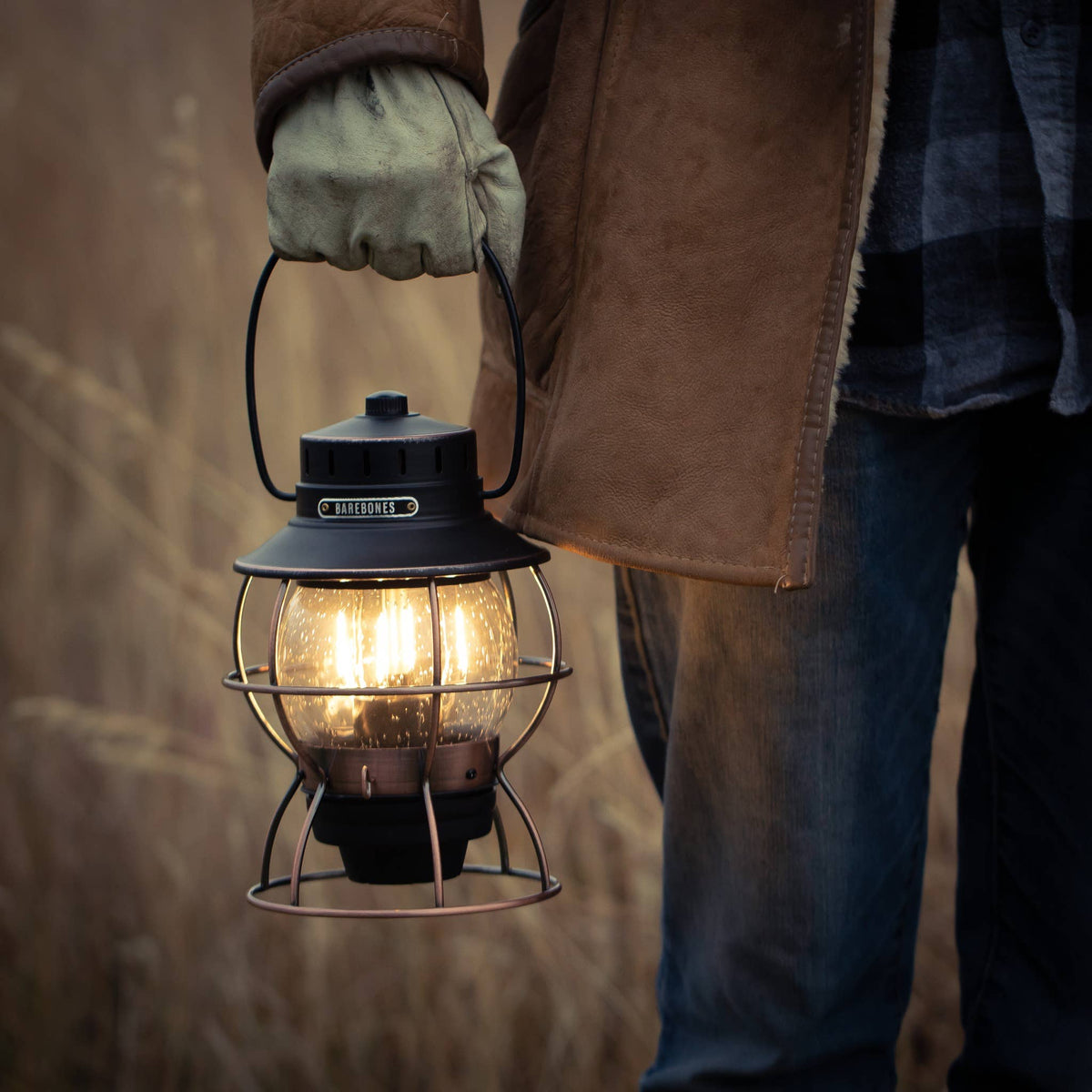 Railroad Lantern: Olive Drab
