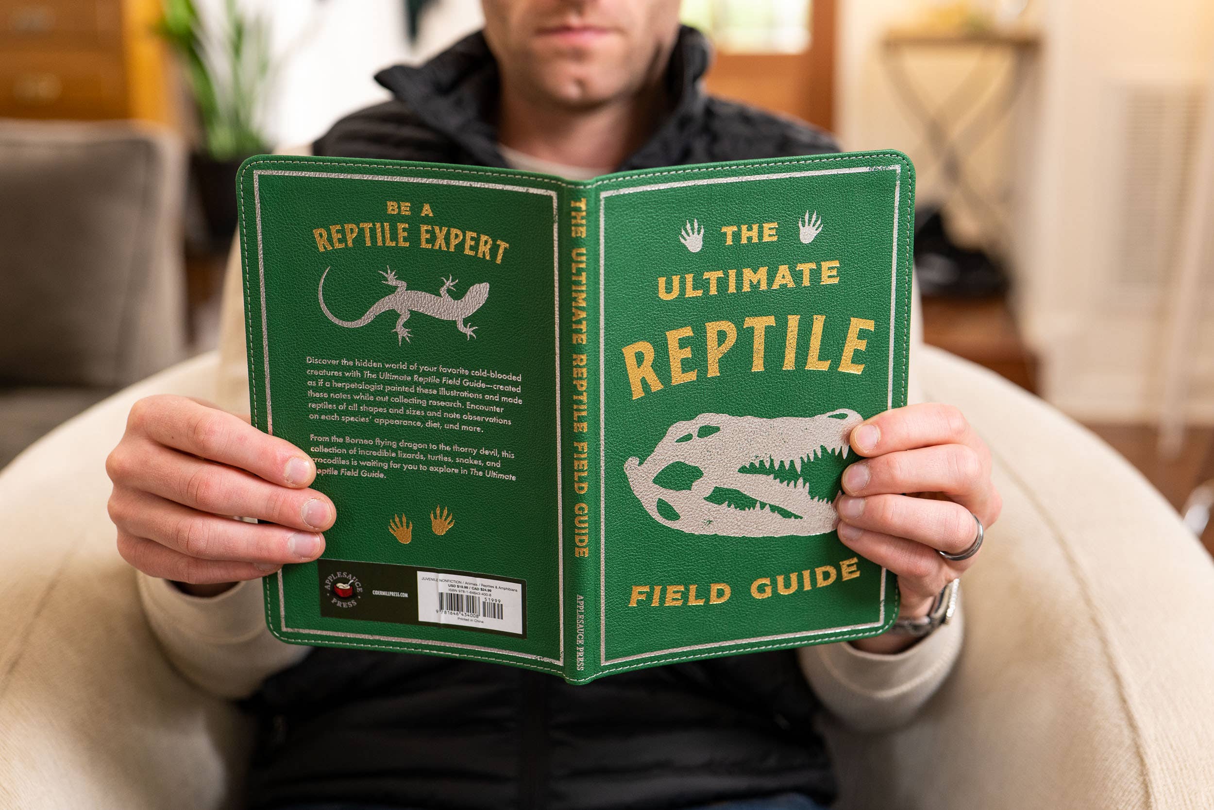Ultimate Reptile Field Guide Illustrated by Csotonyi
