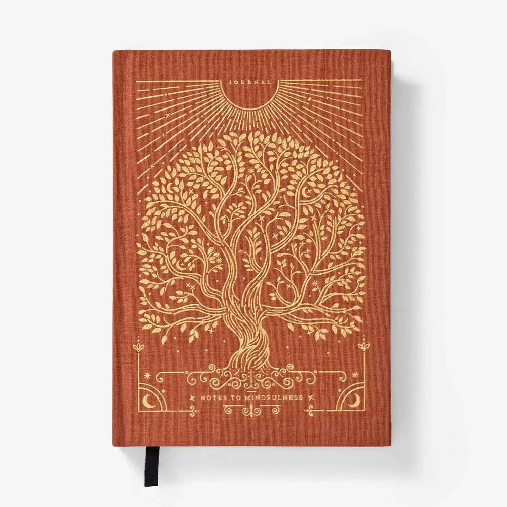 Notes to Mindfulness Journal Sunset Orange