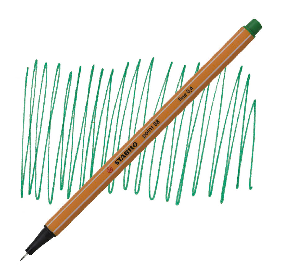 STABILO Point 88 Fineliner - Green 36