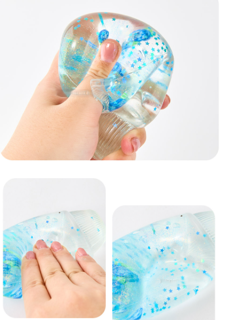 NEW! Toothpaste Tube Chewy Confetti Squishy Fidget