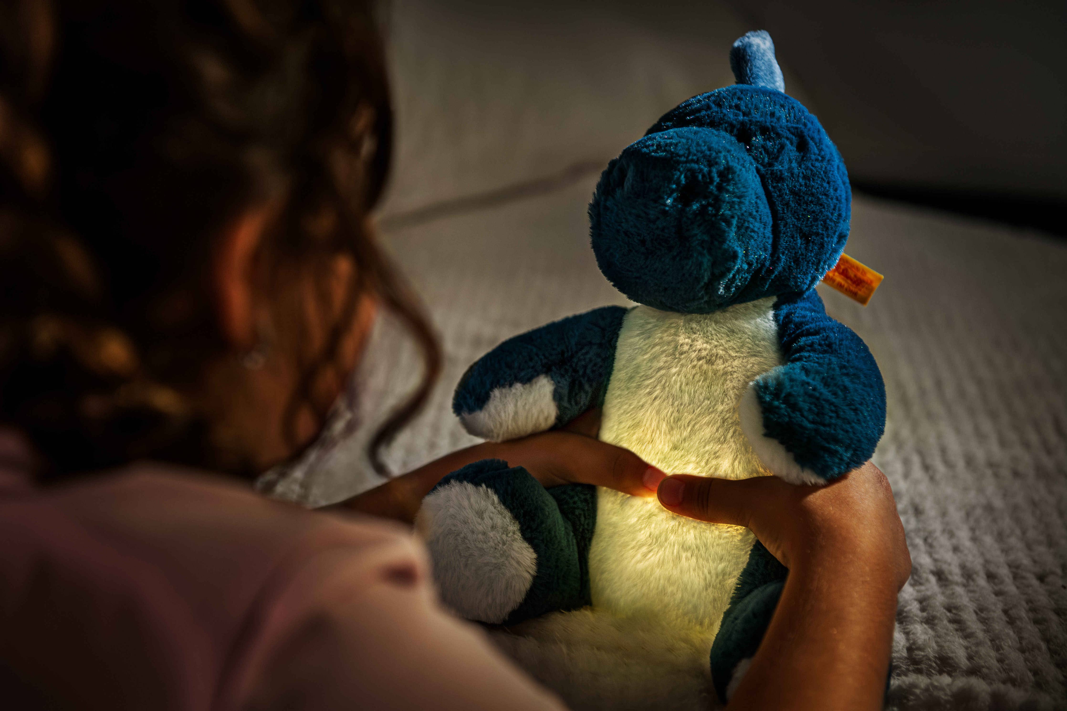 Light at Night Spott Stegosaurus Stuffed Plush, 11 Inches