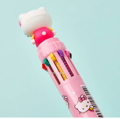 Hello Kitty Figure Mini 10-Color Pen