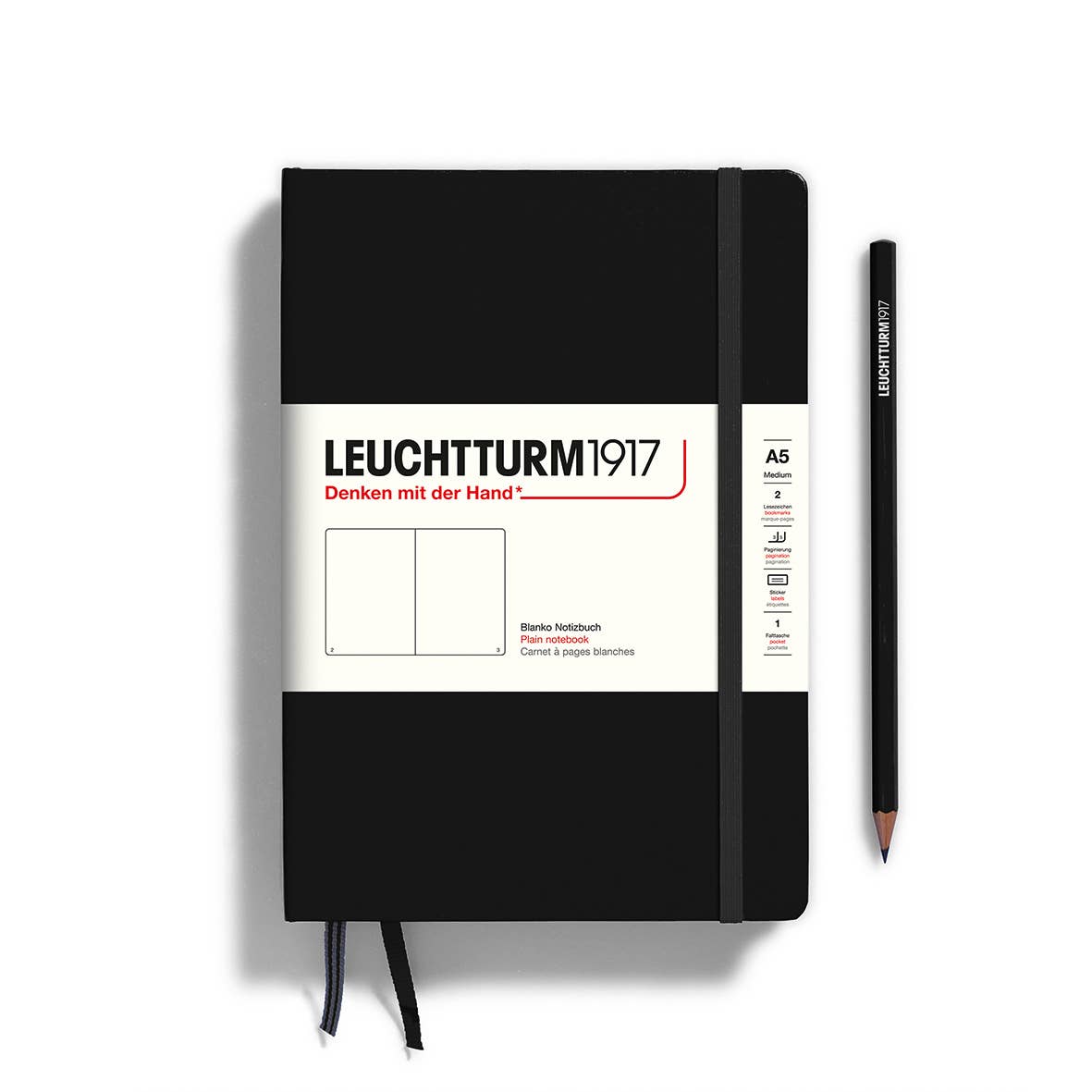 Notebooks - Medium (A5): Lilac / Hardcover / Plain