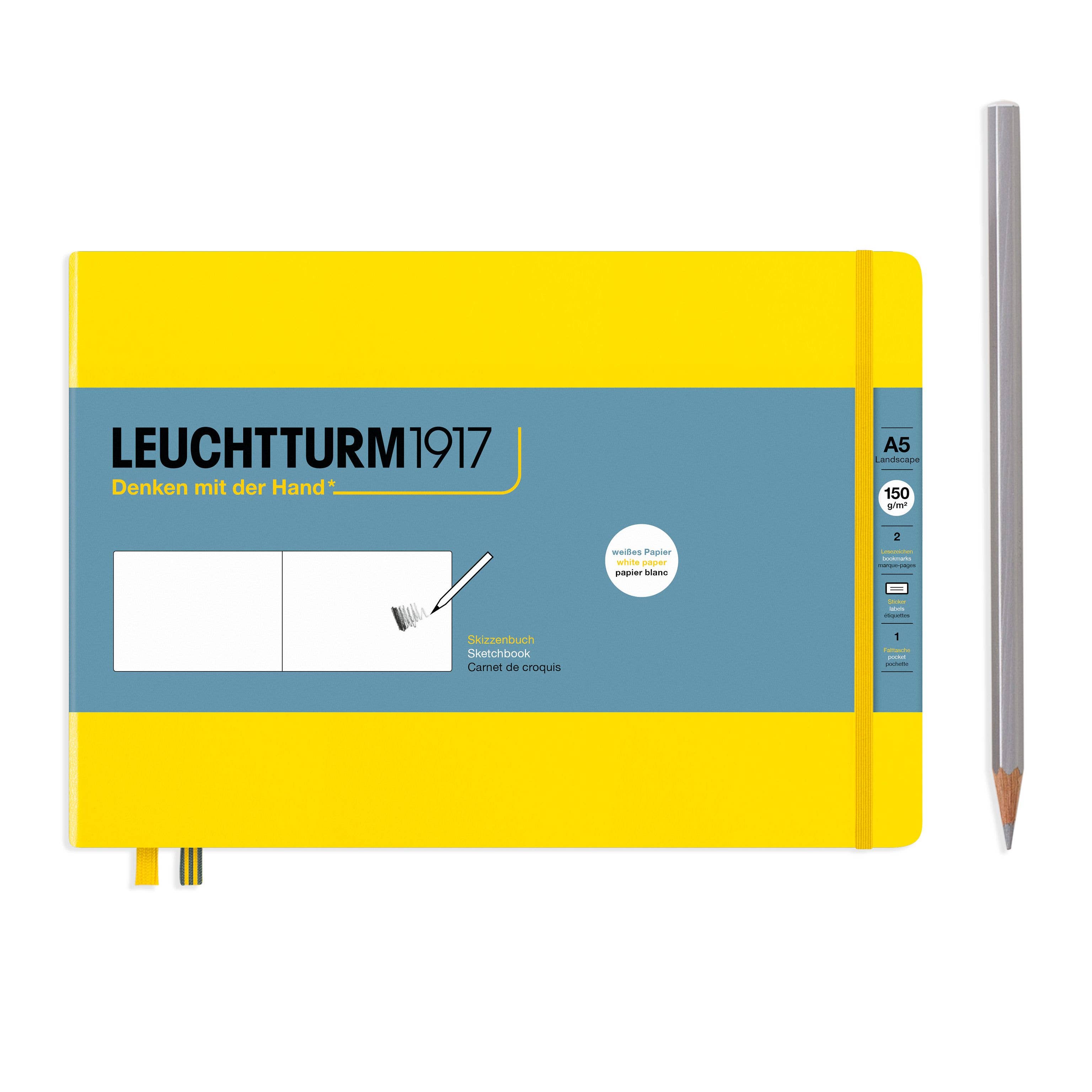 Sketchbooks - 150g/m² Paper Plain: Square / Black