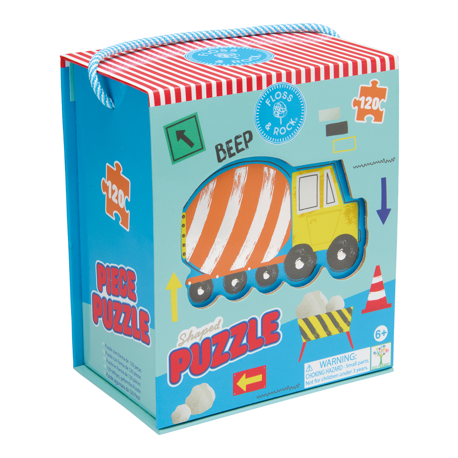Construction 120pc Shapped Jigsaw Puzzle
