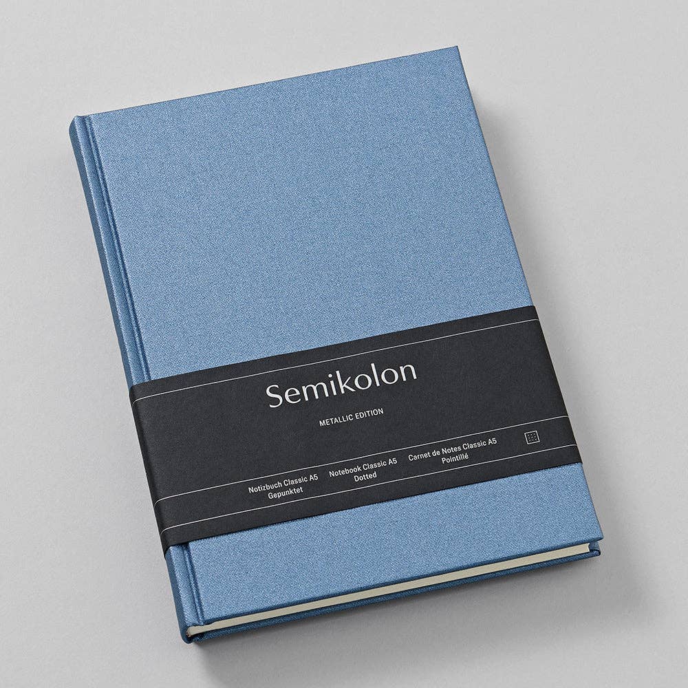 Notebook Classic (A5), Metallic Edition: Electric midnight