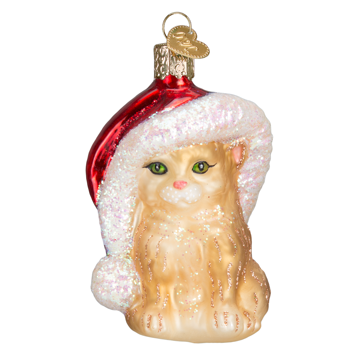 Santa's Kitten Ornament