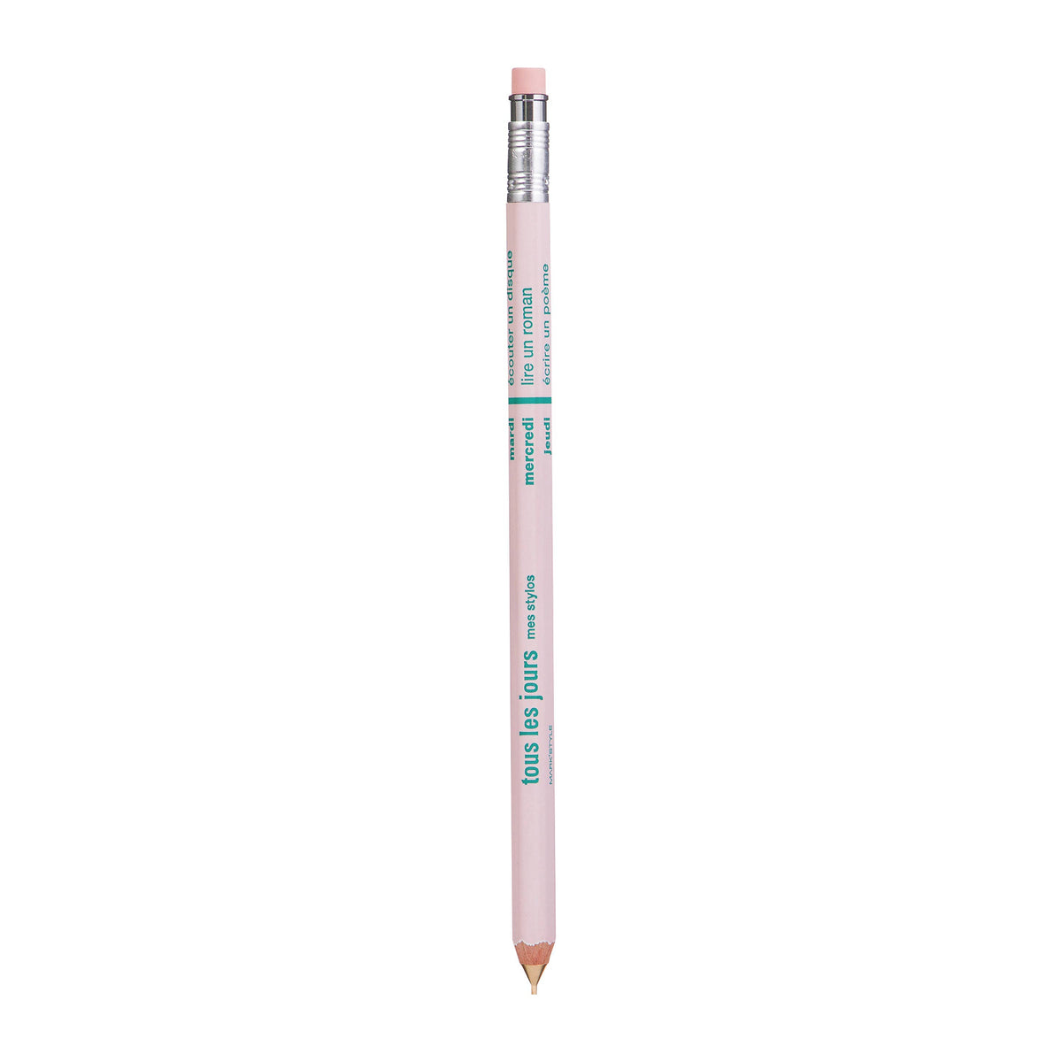 Mechanical Pencil with Eraser tous les jours / MARK'STYLE: Cool Gray