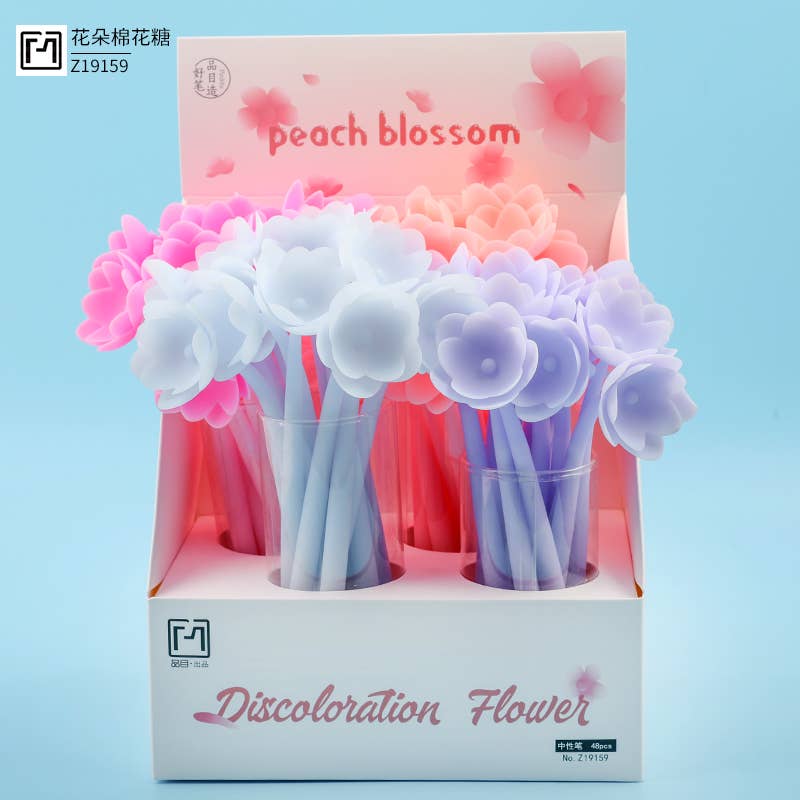 22709 Peach Blossom Wiggle Gel Pen-48
