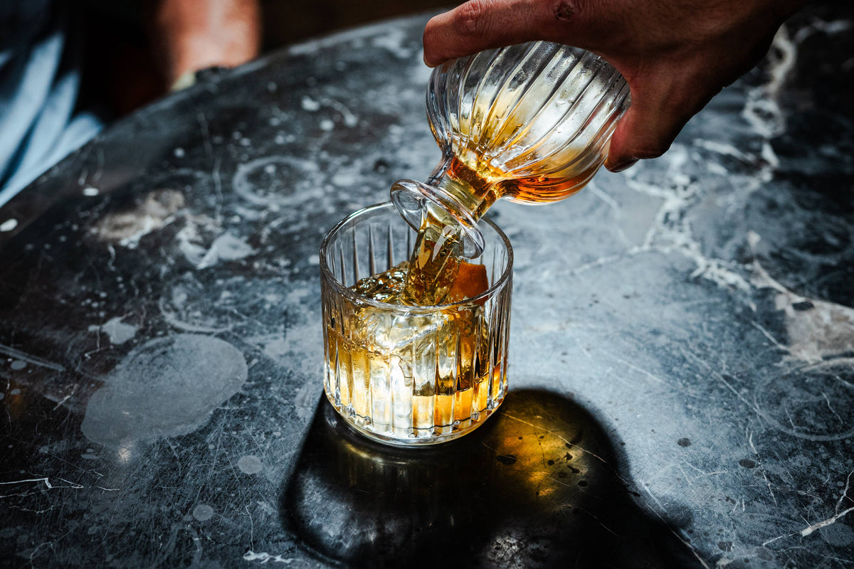 Legend Stack 3pc Stack Whisky Decanter & Tumblers