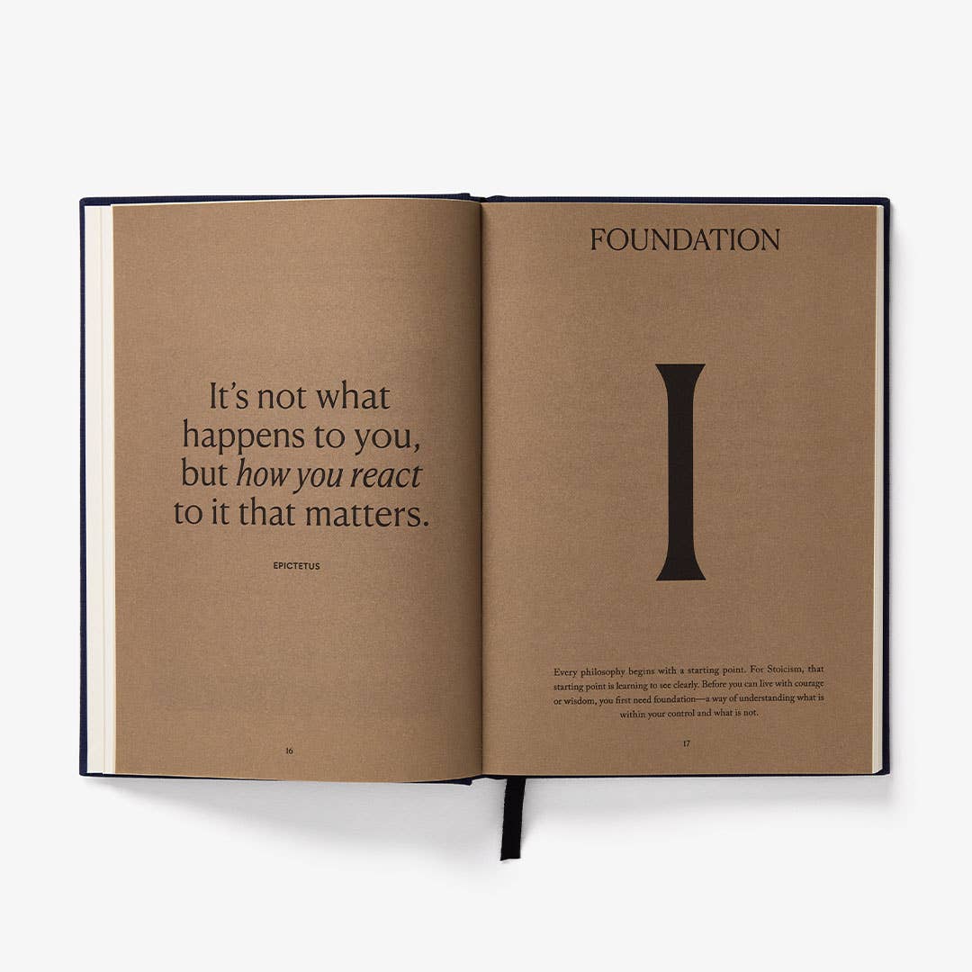 The Stoic Journal | 2-in-1 Philosophy Book & Journal